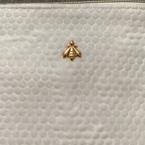 Guerlain White Makeup Pouch 9” - Picture 3 of 9